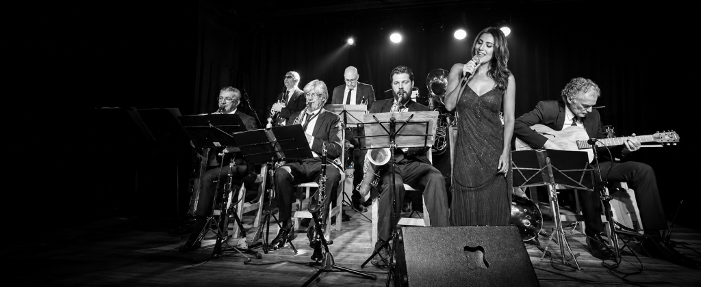 DELFINA OLIVER MAS ANTIGUA JAZZ BAND PRESENTAN ELLA Y DUKE